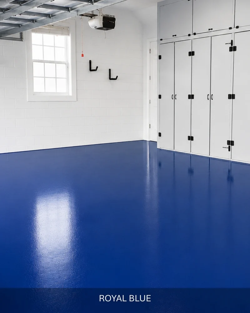 Commercial Solid Color Flooring finish example